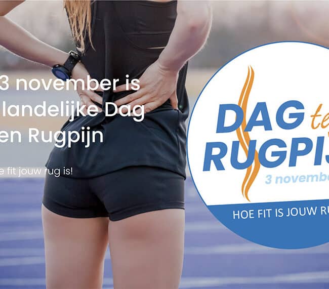 Dag tegen de rugpijn