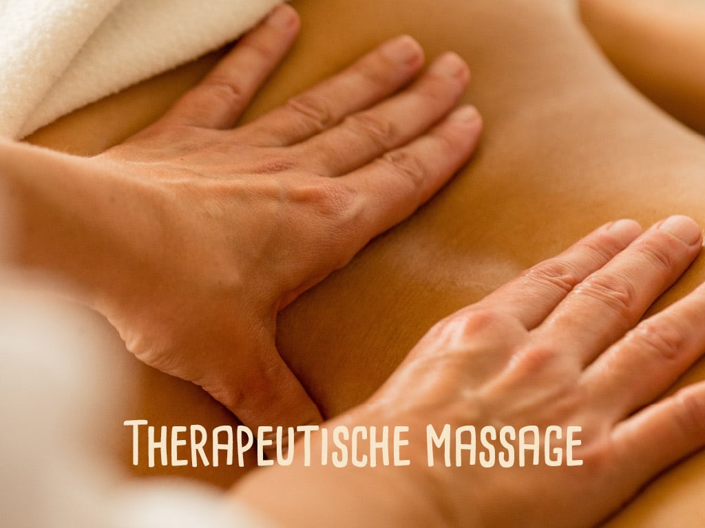 Therapeutische massages vanaf heden ook vergoed