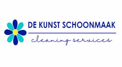De kunst schoonmaak logo