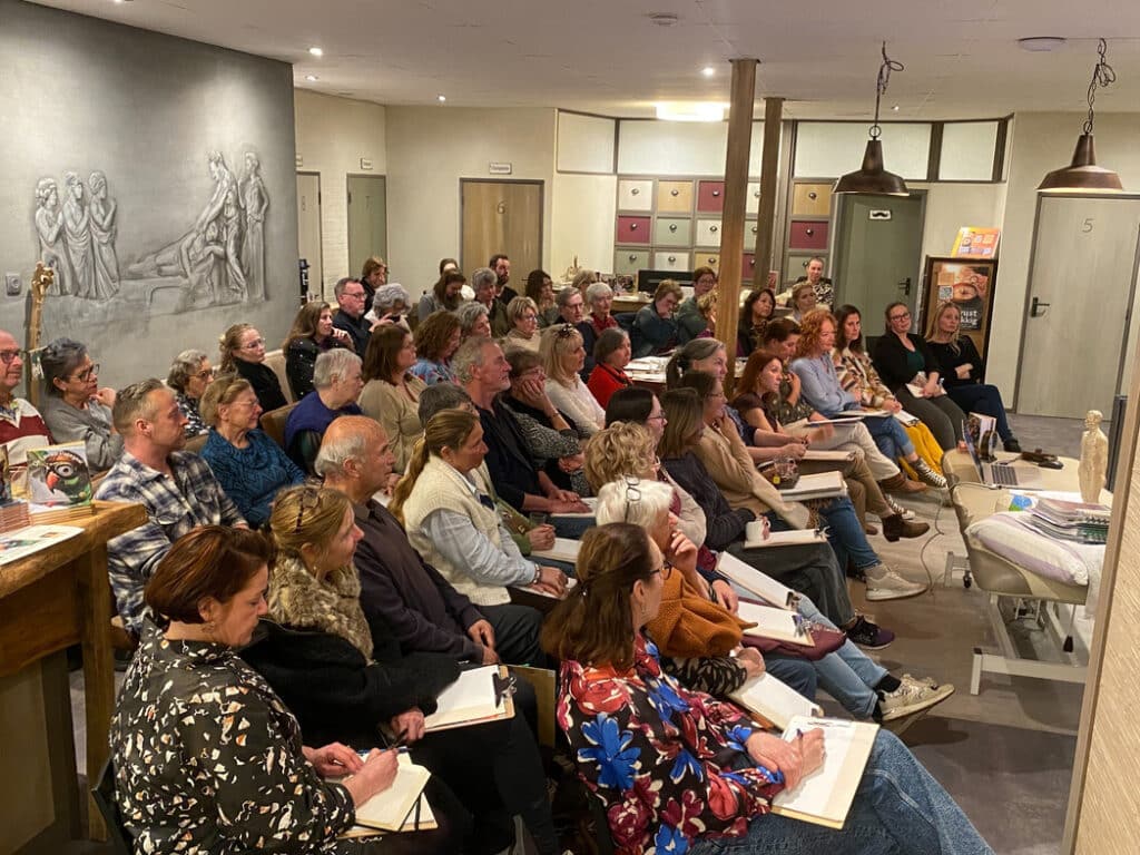 Wat was het weer een mooie en informatieve avond. 55 Lezing het spirituele immuunsysteem 05 03 26 2