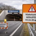 Vlaketunnel dicht