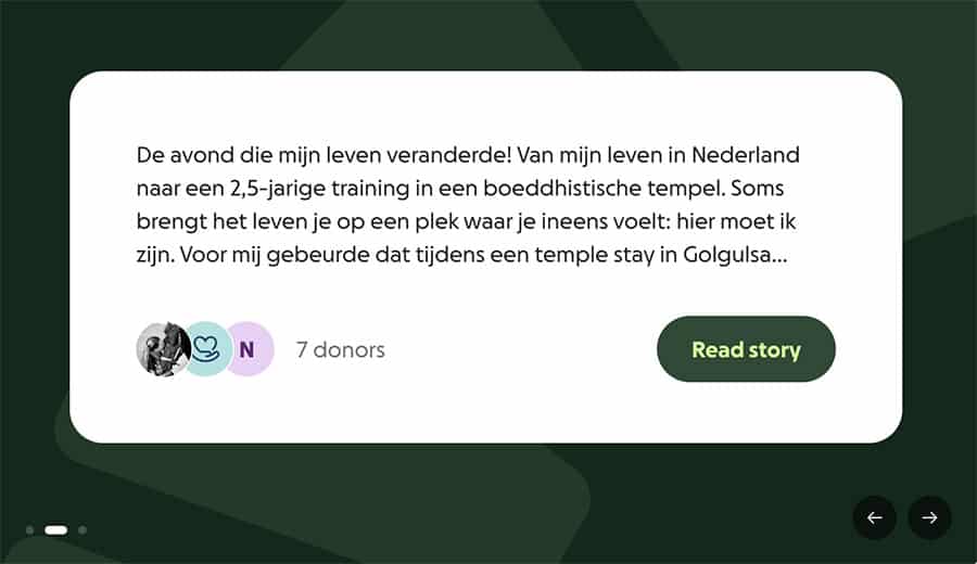 myrthe fundraising